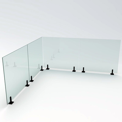 L Shape Railing Glass Railings – AVIORA WHOLESALE